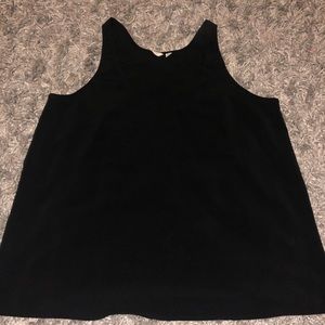 Black tank top